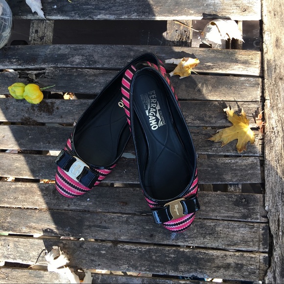 SOLD Varina Zigzag Ballerina Flats - Picture 9 of 9